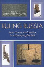 Cover of: Ruling Russia by Pridemore William