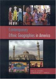 Cover of: Contemporary Ethnic Geographies in America