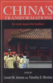 Cover of: China's Transformations by Lionel M. Jensen