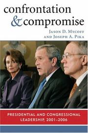 Cover of: Confrontation and Compromise by Jason Mycoff
