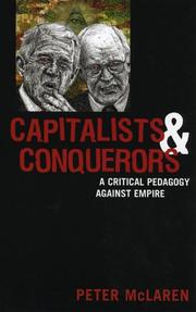 Cover of: Capitalists and Conquerors: A Critical Pedagogy against Empire