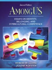 Cover of: AmongUS by edited by Myron W. Lustig ; Jolene Koester.