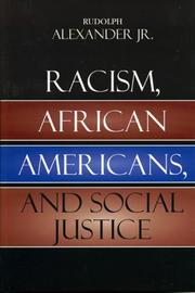 Cover of: Racism, African Americans, and social justice