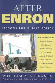 Cover of: After Enron by William A. Niskanen, William A. Niskanen