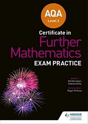 AQA Level 2 Certificate in Further Mathematics by Andrew Ginty, Val Hanrahan