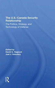 Cover of: U. S. canada Security Relationship