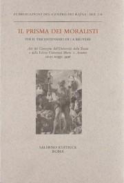 Cover of: Il prisma dei moralisti by a cura di Benedetta Papàsogli e Barbara Piqué.