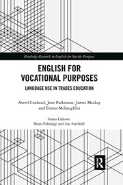 Cover of: English for Vocational Purposes by Averil Coxhead, Jean Parkinson, James Mackay, Emma McLaughlin
