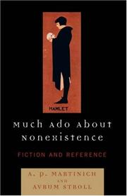 Cover of: Much Ado About Nonexistence: Fiction and Reference