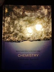 Cover of: Chemistry-a Molecular Approach