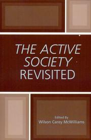 Cover of: The active society revisited