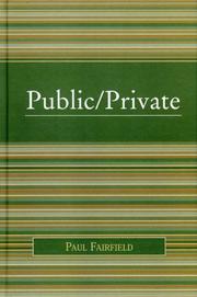Cover of: Public/private