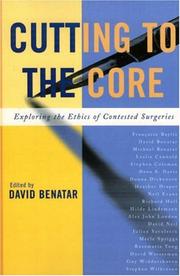 Cover of: Cutting to the Core by David Benatar