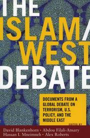 Cover of: The Islam/West Debate | David Blankenhorn