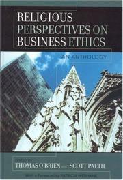 Cover of: Religious Perspectives on Business Ethics | 