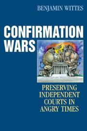 Cover of Confirmation Wars