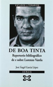De boa tinta by José Ángel García López