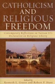 Cover of: Catholicism and Religious Freedom: Contemporary Reflections on Vatican II's Declaration on Religious Liberty
