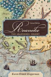 Cover of: Roanoke: The Abandoned Colony