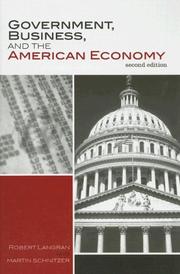 Cover of: Government, Business, and the American Economy