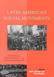 Cover of: Latin American Social Movements: Globalization, Democratization, and Transnational Networks