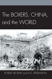 Cover of: The Boxers, China, and the World