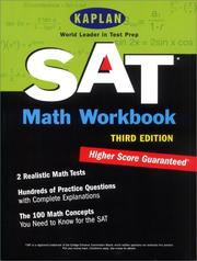 Kaplan SAT Math Workbook, Third Edition by Kaplan Publishing