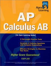 Cover of: Apex  AP Calculus AB (Apex Learning)