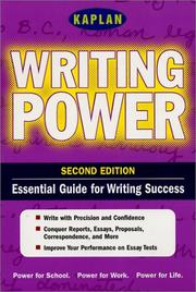Cover of: Writing power