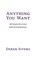 Cover of: Anything You Want