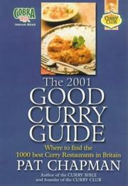 Cover of: The Good Curry Guide by Pat Chapman