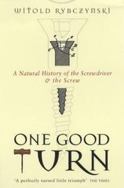 Cover of: One Good Turn by Witold Rybczynski