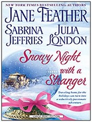 Cover of: Snowy night with a stranger by Jane Feather