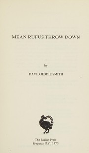 Cover of: Mean Rufus throw down.