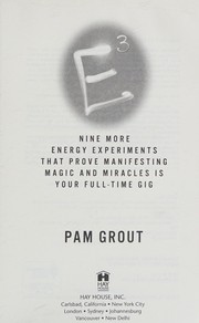 Cover of: E-Cubed by Pam Grout