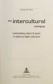 Cover of: Interculturalism and student development by Gregory Kazuo Tanaka