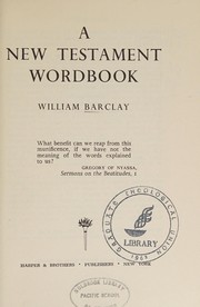 Cover of: A New Testament wordbook