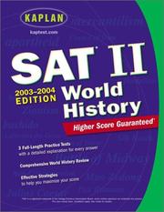 Cover of: Kaplan SAT II by Kaplan Publishing