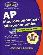Cover of: AP Macroeconomics/Microeconomics: An Apex Learning Guide