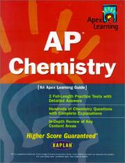 Cover of: AP chemistry