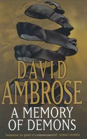 Cover of: A memory of demons by David Ambrose