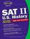 Cover of: SAT II: U.S. History 2004-2005