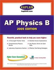 Cover of: AP Physics B: An Apex Learning Guide (Kaplan AP Physics B & C)