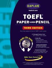 TOEFL Paper-and-Pencil by Kaplan Publishing