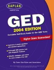 Cover of: Kaplan GED 2004