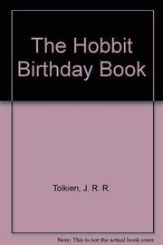 Cover of: HOBBIT BIRTHDAY BOOK