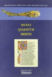 Cover of: Munus quaesitum meritis: homenaje a Carmen Codoñer