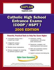 Cover of: Kaplan COOP & HSPT 2005