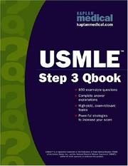 Cover of: Kaplan Medical USMLE Step 3 Qbook by Kaplan Medical