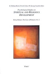 Cover of: Psychological studies on spiritual and religious development